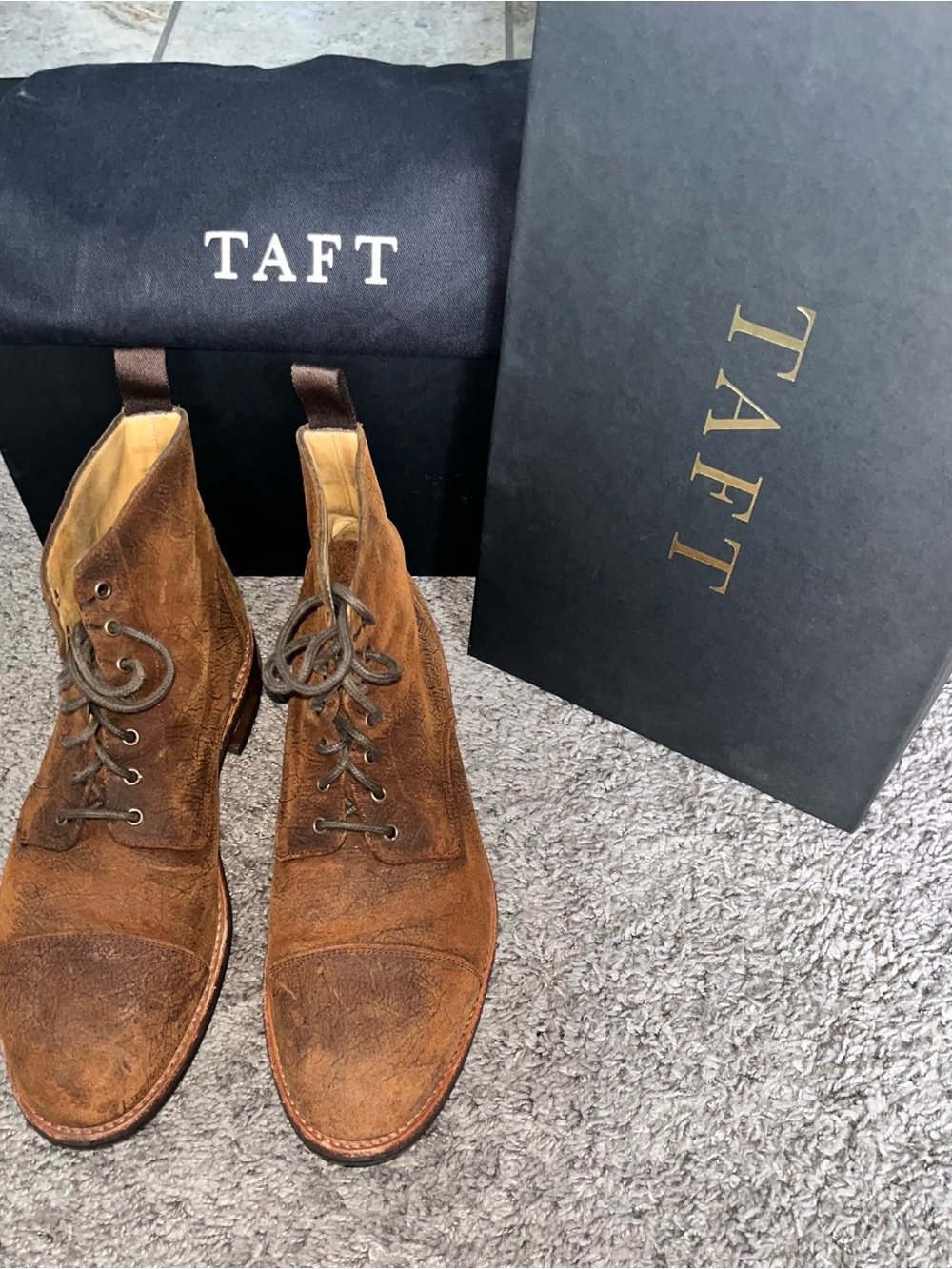 TAFT Men's Dragon Leather Boots